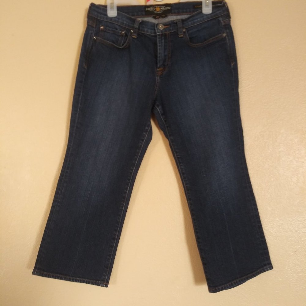Lucky Brand Classic Rider Crop Jeans Women's Size 10